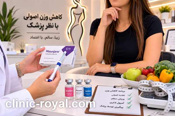 بهترین دکتر برای تزریق آمپول لاغری در تهران