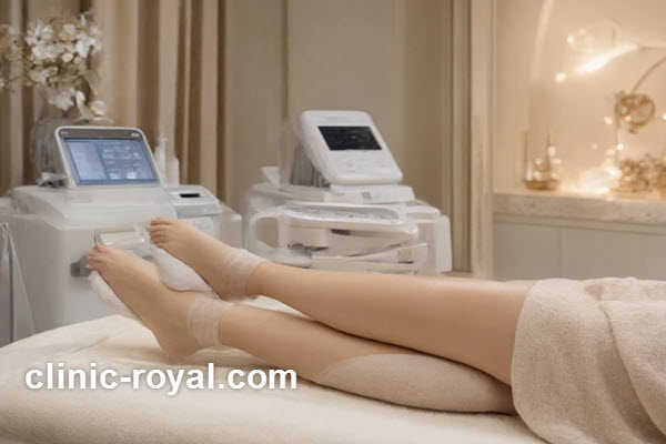 لاغری موضعی و رفع سلولیت با دستگاه جی فایو G5 در نازی آباد